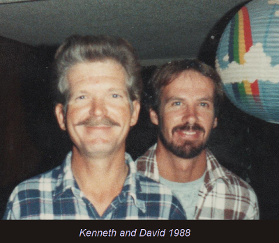 Kenneth Christy and David Shepard Love 1988